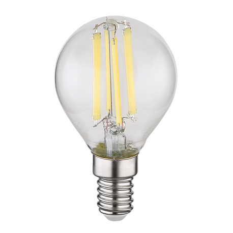 LED žiarovka, sklo priehľadné, ø: 45mm, V:78mm, E14 6W 230V, 800lm zdroj, 800lm výstup, 4000K 4