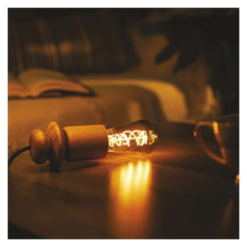 LED žiarovka DECO SMOKED ST64 / E27 / 4,5 W (19 W) / 180 lm / flame 11