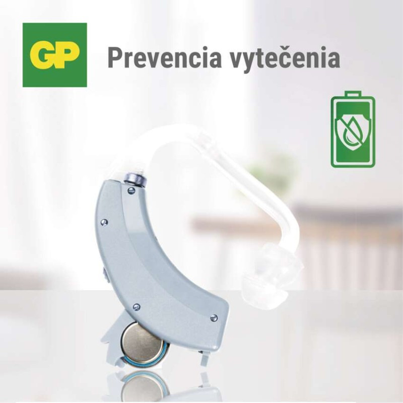 Batéria do načúvacích zariadení GP ZA13 (PR48), 6 ks 5