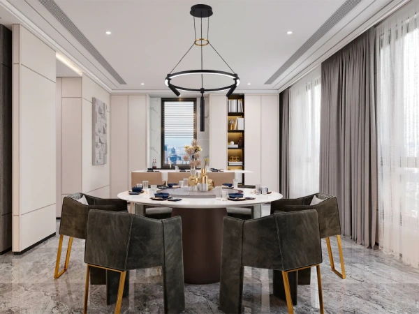 LED závesná lampa na lanku + diaľkový ovládač 85W - J7303/B 6