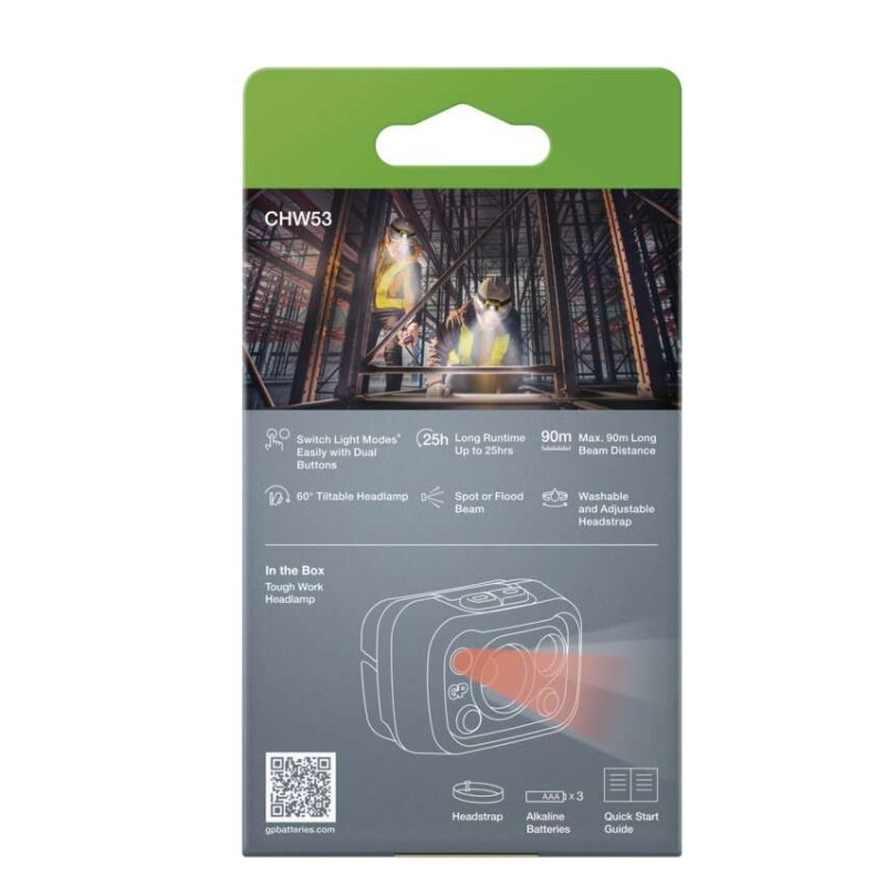 LED čelovka GP Discovery CHW53, 280 lm 6