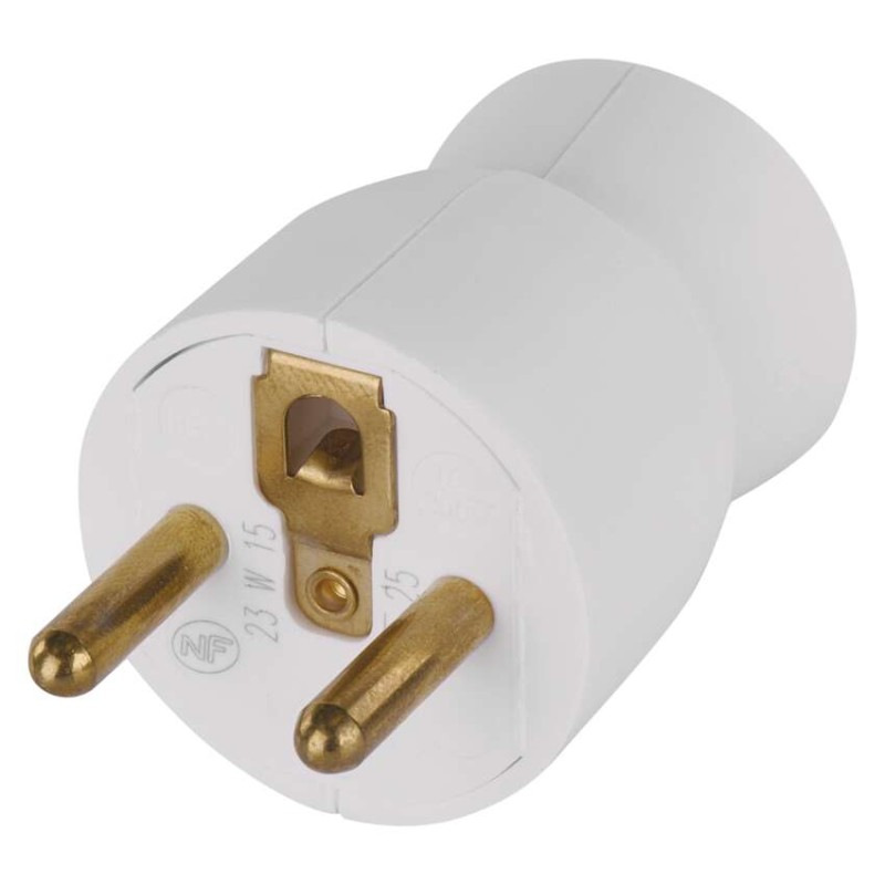 Legrand vidlica priama, biela