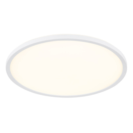 Stropné svietidlo, plast biely, plast satinovaný, plast biely, podsvietenie, 3 úrovne osvetlenia pom