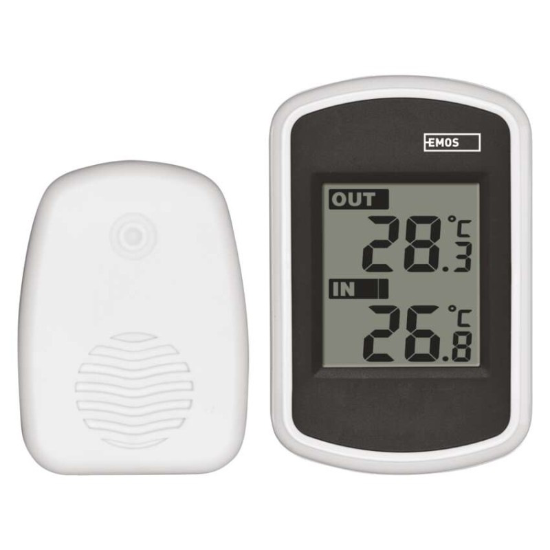 Digitálny bezdrôtový teplomer E0042 2