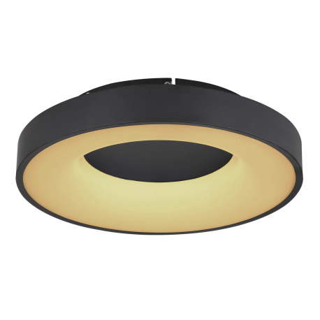 Stropné svietidlo, kov čierny, plast opál, pamäťová funkcia, nočné svetlo, stmievateľné, diaľkové ov 7