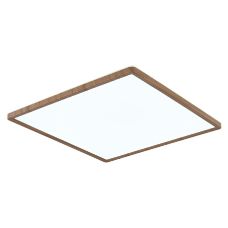 Stropné svietidlo, plast so vzhľadom dreva, satinovaný, biely, niekoľko úrovní cez nástenný spínač, 7