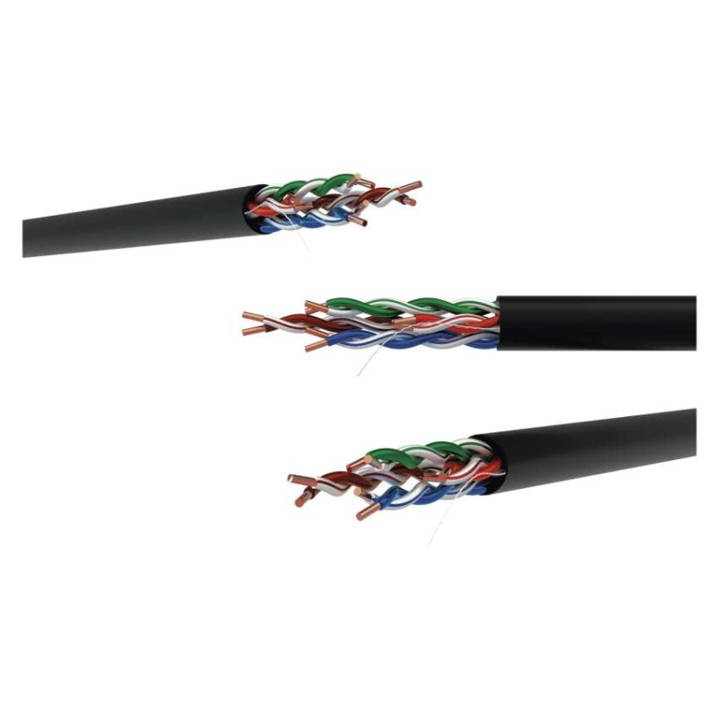 Datový kábel UTP 5E, outdoor, 305m 11