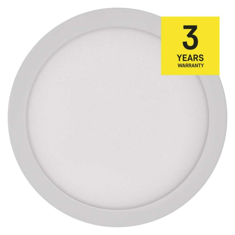 LED prisadené svietidlo NEXXO, kruhové, biele, 7,6W,Neutrálna biela 12