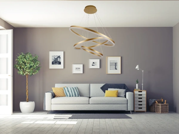 LED závesné svietidlo na lanku + diaľkový ovládač 125W - J4313/G 8