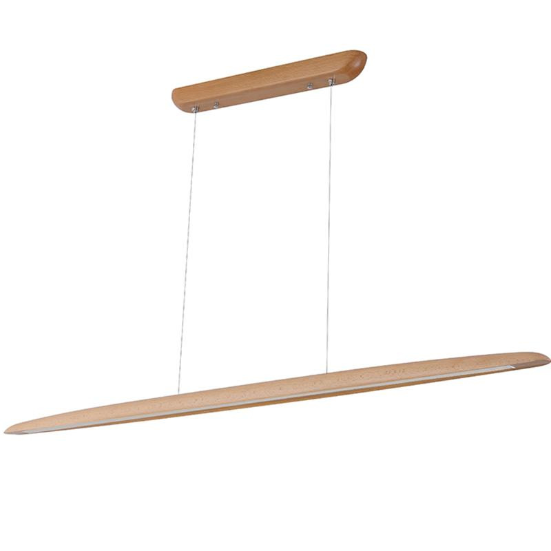 Drevený luster na lanku z masívneho dreva LED 26W / 1500 - WRL0322 9