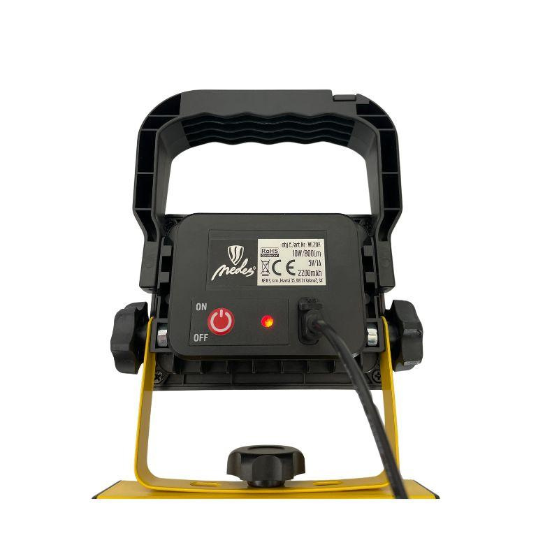 LED prenosné pracovné nabíjacie svietidlo 10W - WL20R 2