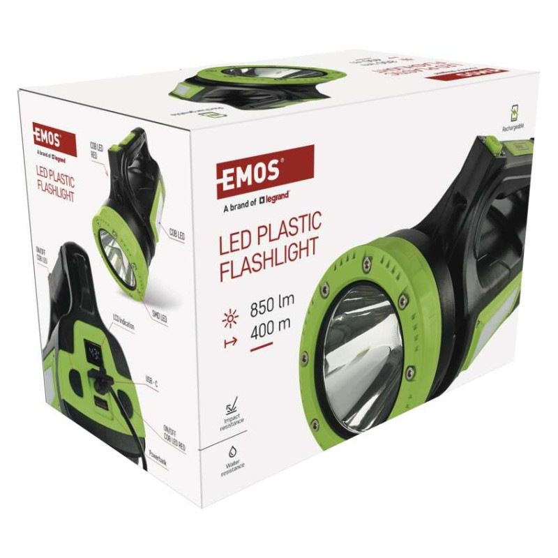 LED nabíjacie svietidlo P2316, 850 lm, 8000 mAh 12