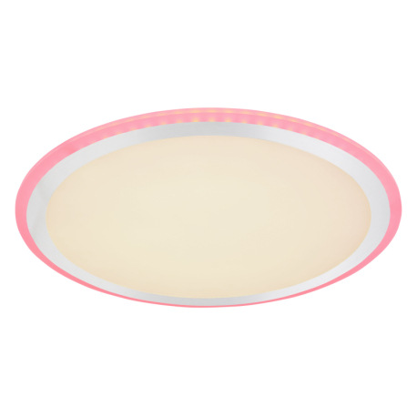 Stropné svietidlo, kov biely, hliník, plast opál biely, nočné svetlo, stmievateľné, diaľkové ovládan 8