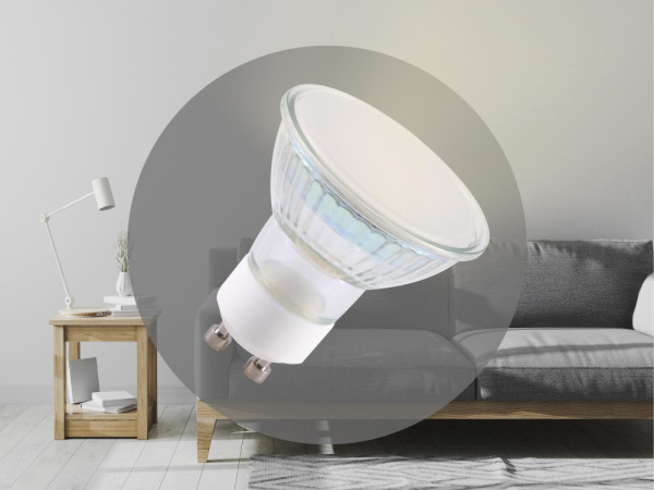 LED stmievateľná žiarovka 4,7W - GU10 / 3000K - ZLS1315D 5