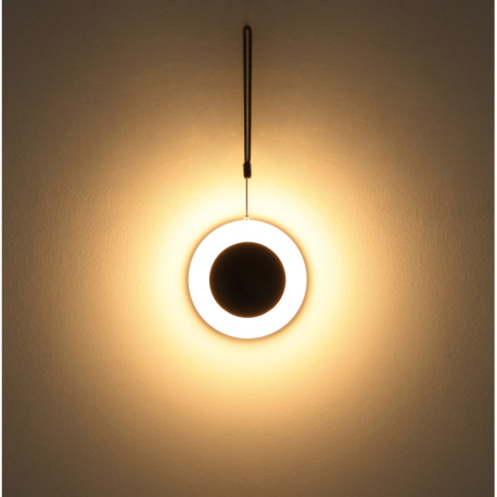 Solárne svietidlo z nehrdzavejúcej ocele čierne, plast satinovaný, textil čierny, dotykové zapnutie/ 7