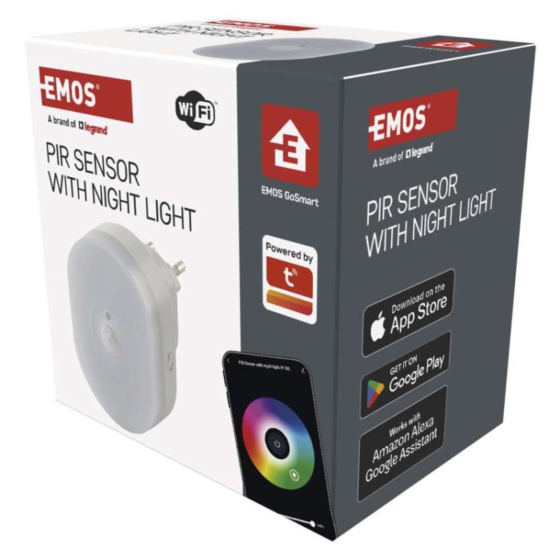 GoSmart PIR senzor (senzor pohybu) s nočným svetlom, WiFi 11