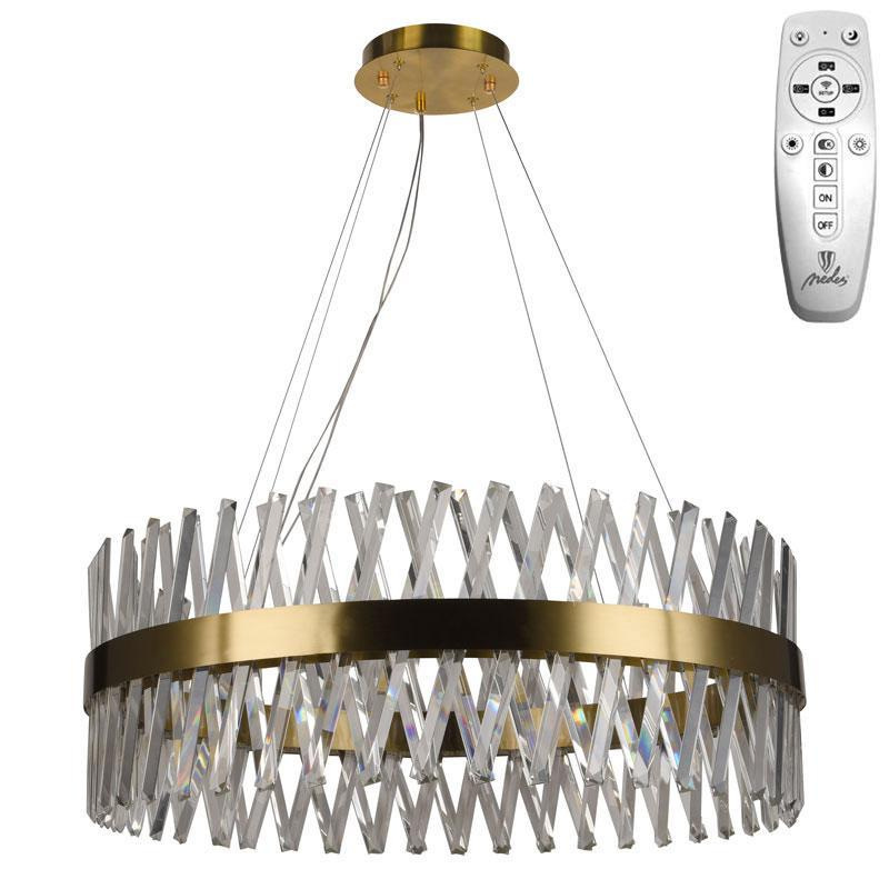 LED krištáľový luster+ diaľkový ovládač 110W - J6309/C 5