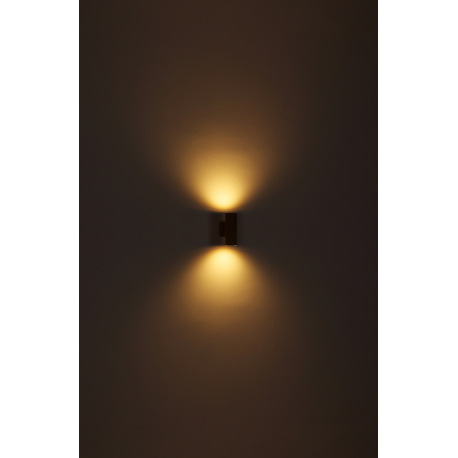 Vonkajšie svietidlo z nehrdzavejúcej ocele, imitácia dreva, sklo číre, IP44, ŠxV: 60x165mm, H: 104mm 11