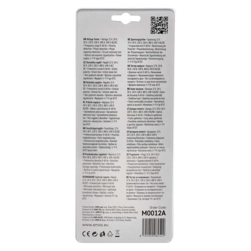 Skúšačka napätia VT-320 2