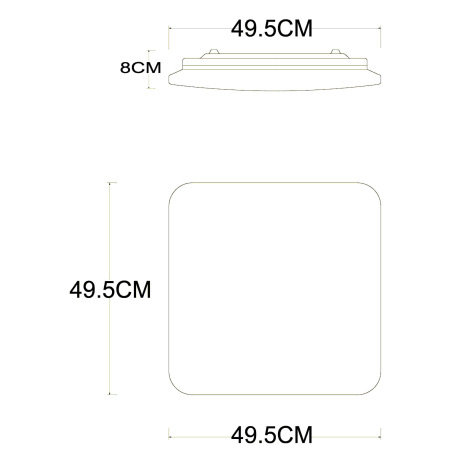 Stropné svietidlo, kov biely, akryl opál, chróm, trblietavý efekt, nočné svetlo, stmievateľné, diaľ. 20