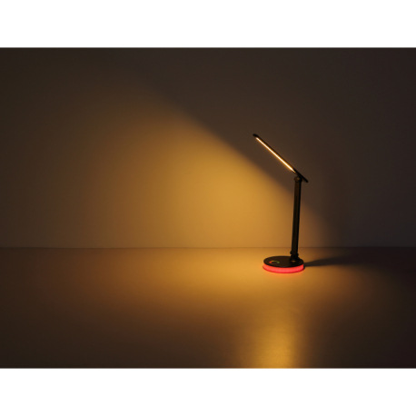 Stolové svietidlo, plast biely, dotykové zapínanie/vypínanie, plynulá regulácia dotykového stmievača 12