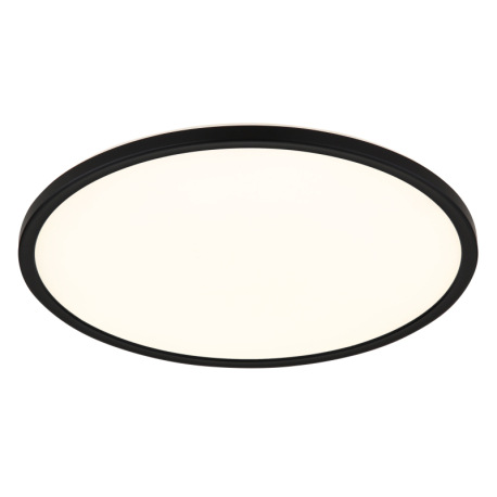 Stropné svietidlo, plast čierny, plast satinovaný, plast biely, podsvietenie, 3 úrovne osvetlenia po