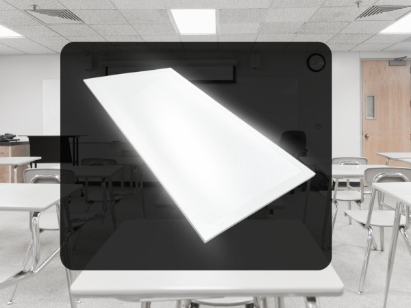 LED panel backlite 25W / 295x595 / SMD / 4000K / WH / UGR19 - PL6221U 3