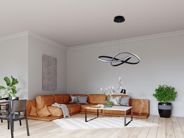 LED závesné svietidlo + diaľkový ovládač 70W - J4303/B 4