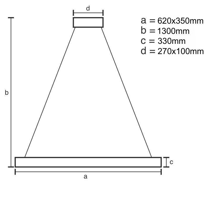 LED krištáľový luster + diaľkový ovládač 70W - J6315/C 2