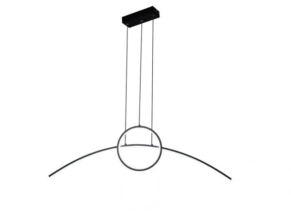 LED závesná lampa na lanku + diaľkový ovládač 55W - J4305/B 5