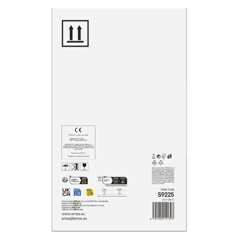 Datový kábel FTP 5E, outdoor, 305m 6