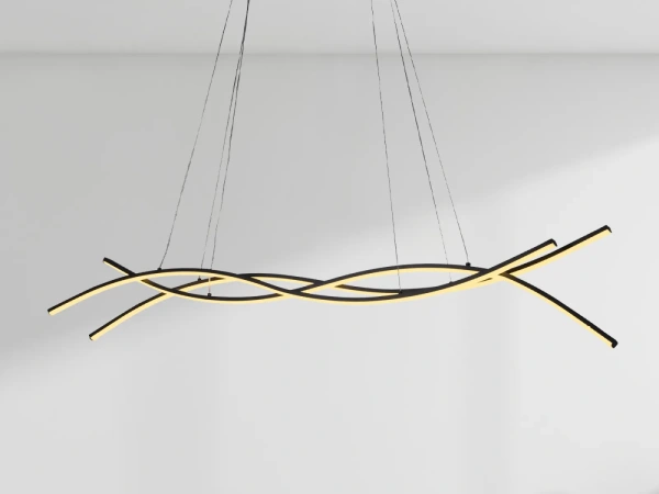 LED závesné svietidlo s diaľkovým ovládačom 80W - J4368/B 8