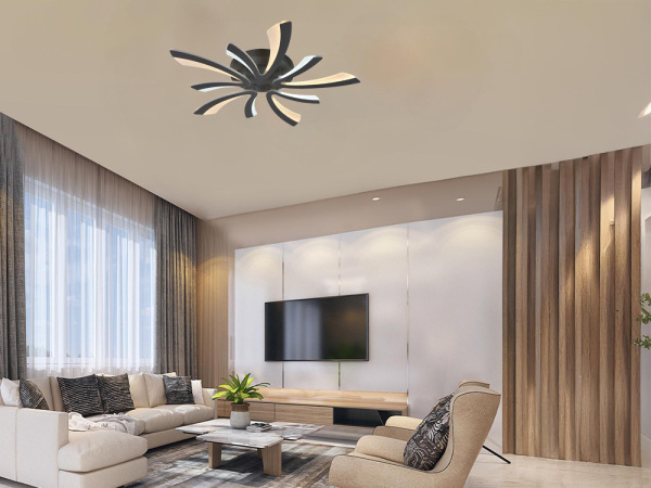 LED stropné svietidlo + diaľkový ovládač 55W - J3313/S 4