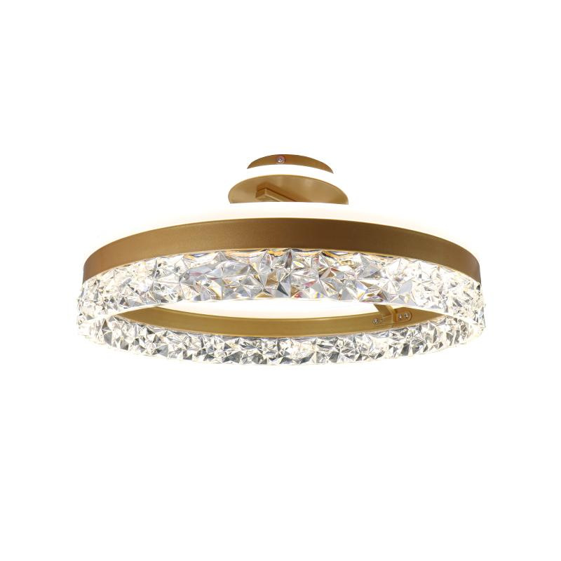 LED luxusné stropné krištáľové svietidlo s diaľkovým ovládačom 85W - TA1306/G 7