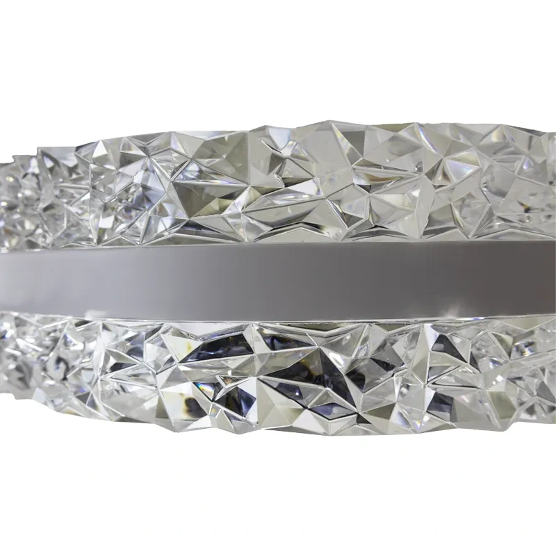 LED luxusné závesné krištáľové svietidlo s diaľkovým ovládačom 80W - TA2303/W 7