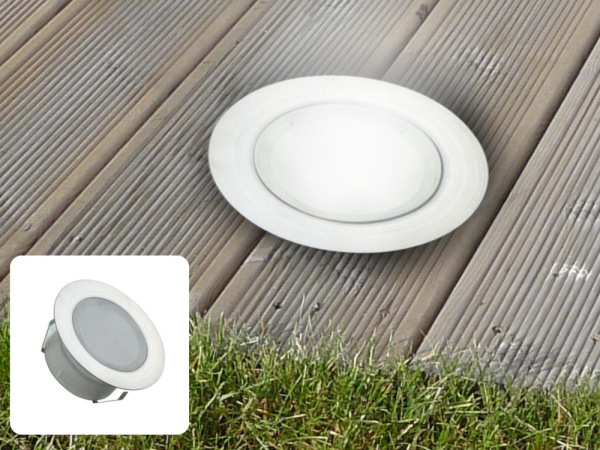 LED vonkajšie podlahové svetlo 1,5W / IP67 FL105 / 4000K - LFL124 6