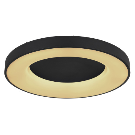 Stropné svietidlo, kov čierny, plast opál, pamäťová funkcia, nočné svetlo, stmievateľné, diaľkové ov 7