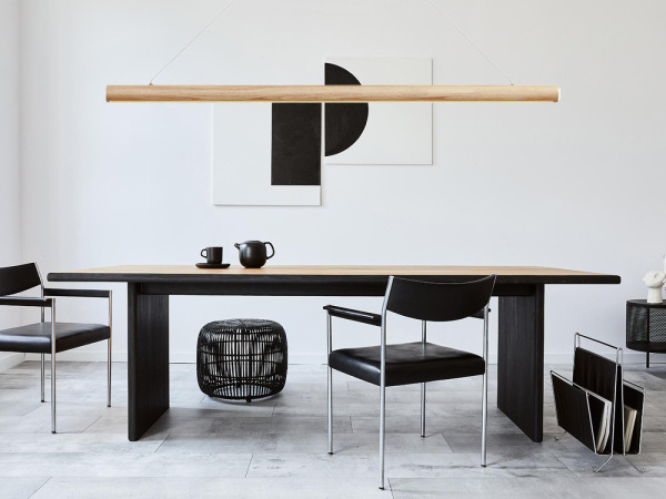 Drevený luster na lanku z masívneho dreva LED 26W / 1500 - WRL0722 8