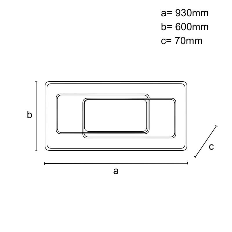 LED lampa s diaľkovým ovládačom 160W - J1341/WB 1
