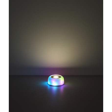 Solárne svietidlo, plast/textil zelený/čierny, silikón biely, krokový prepínač, USB kábel, aku. CR18 13