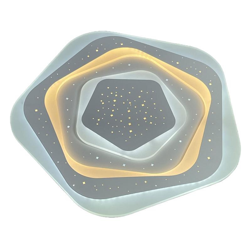 LED stropné svietidlo + diaľkový ovládač 105W - J1306/W 9