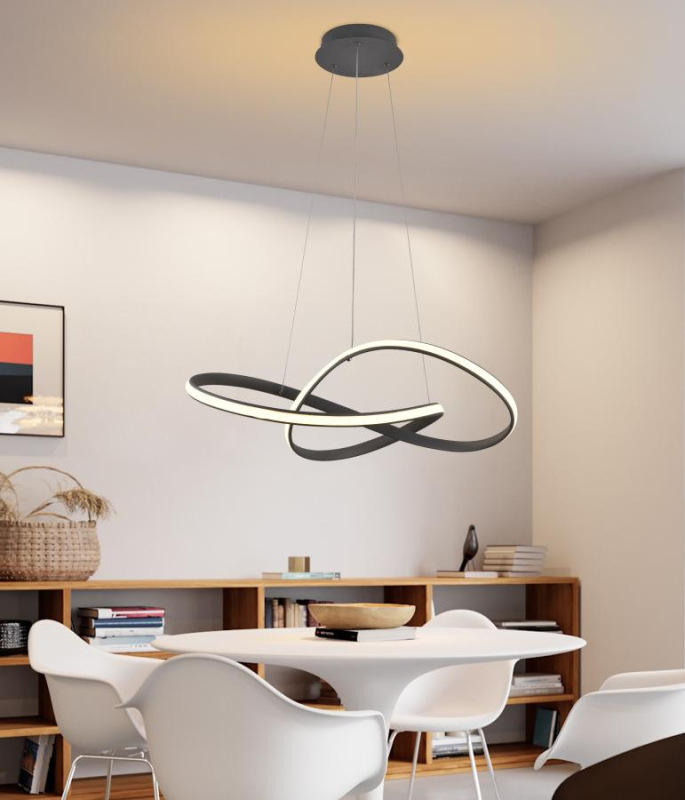 LED závesné svietidlo + diaľkový ovládač 70W - J4303/S 3