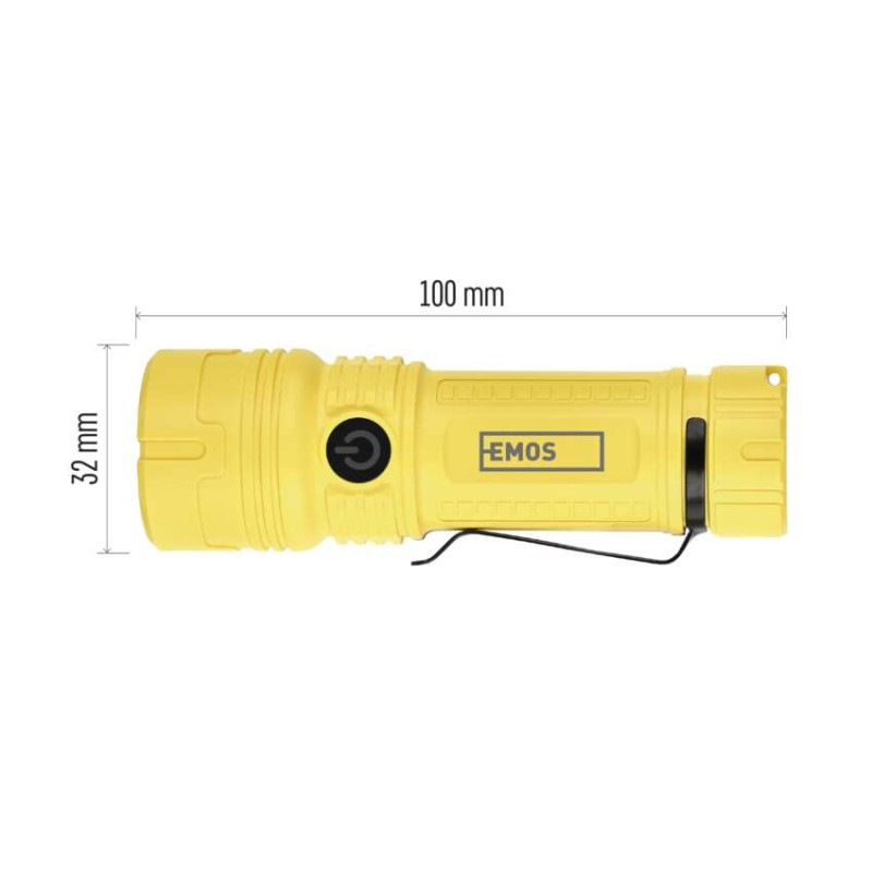 Nabíjateľná LED svietidlo, 200 lm, 12 ks, display box 1