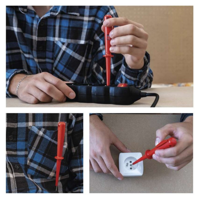 Skúšačka napätia VT-102 8