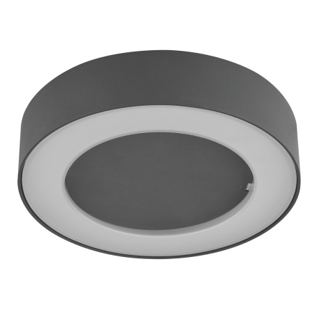 Vonkajšie svietidlo, hliník antracit, plast opál, IP54, Ø200, V:45, vrátane 1xLED 12W 230V, zdroj 84 7