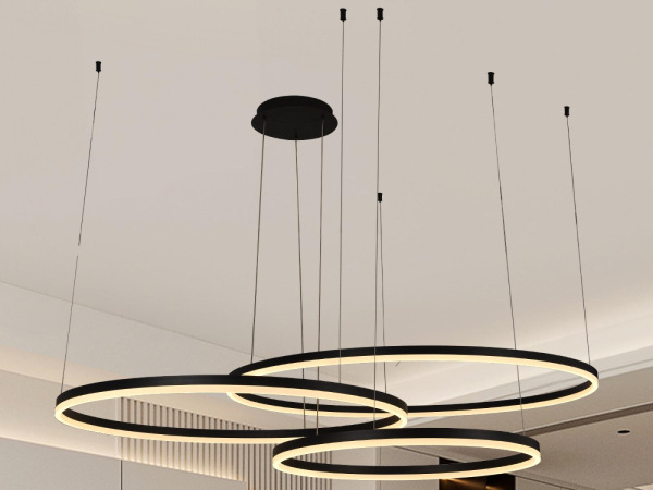 LED závesné svietidlo + diaľkový ovládač 170W - J4385/B 10