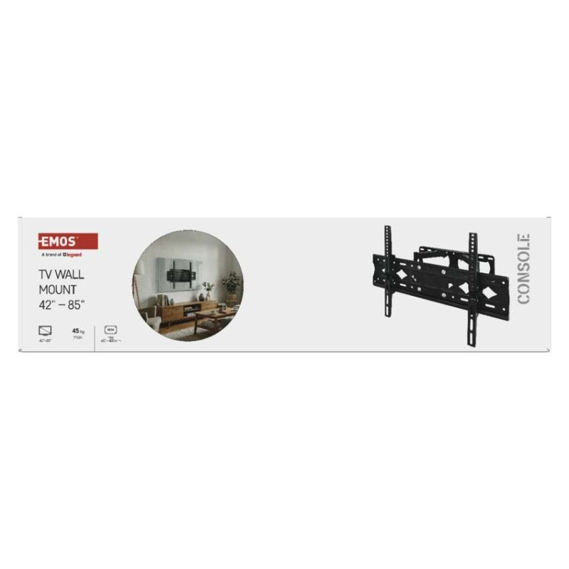 Konzolový nástenný TV držiak 42–85" (107–216 cm) 4