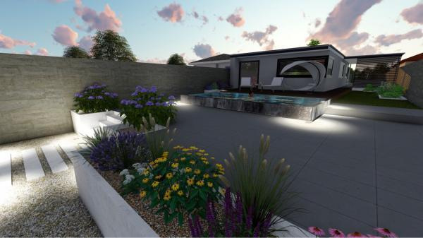 LED vonkajšie podlahové svietidlo 4W / IP67 GL511 / 4000K - LGL524S 7