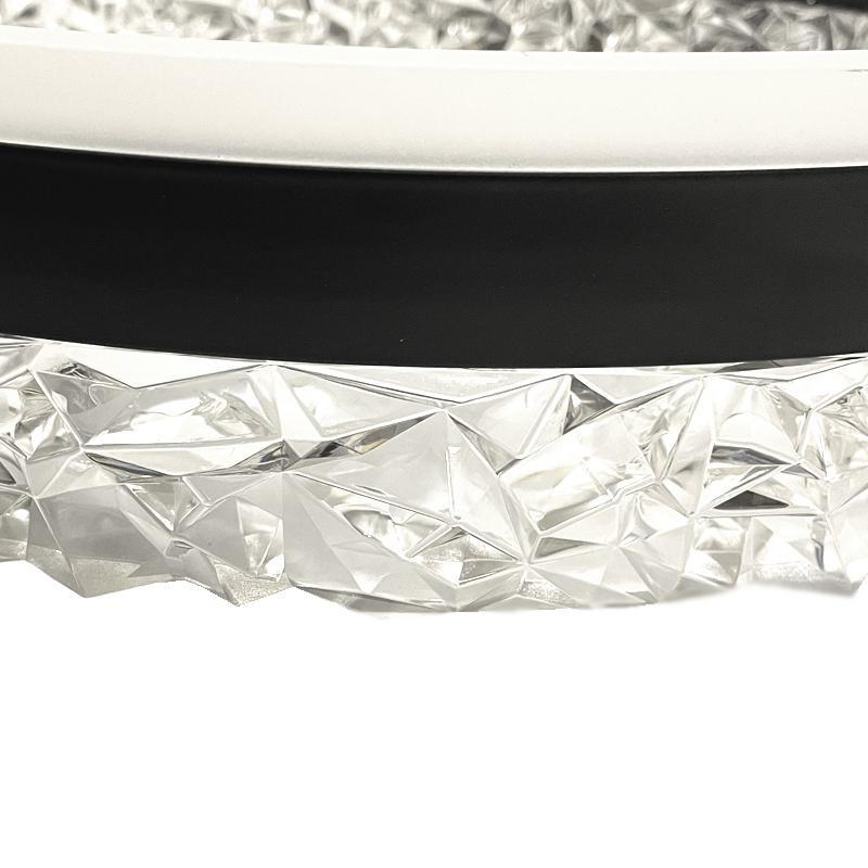 LED luxusné závesné krištáľové svietidlo s diaľkovým ovládačom 80W - TA2301/B 6