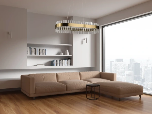 LED krištáľový luster + diaľkový ovládač 45W - J6303/C 4